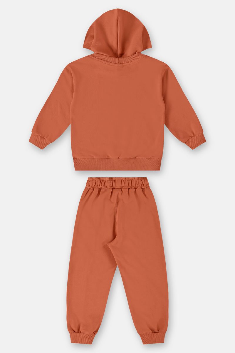 Conjunto-Blusao-e-Calca-Infantil-Unissex--Marrom--Up-Baby-