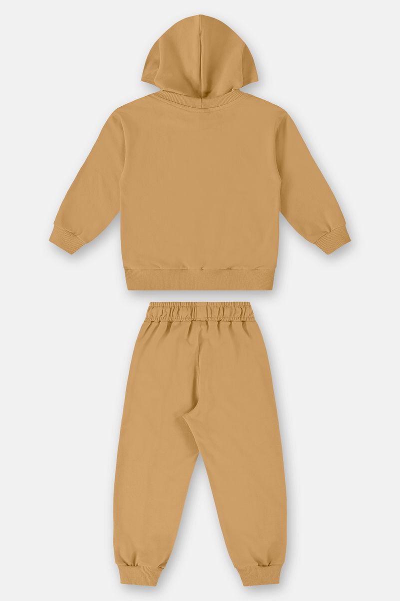 Conjunto-Blusao-e-Calca-Infantil-Unissex--Marrom--Up-Baby