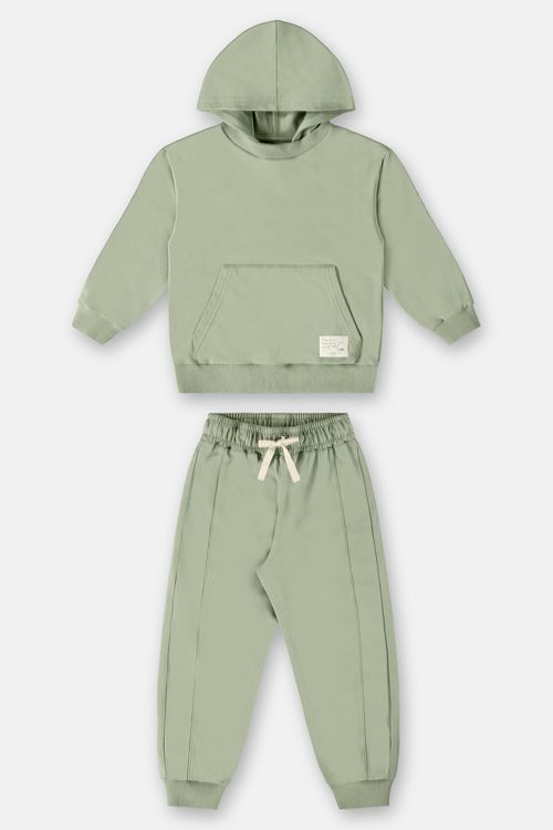 Conjunto Blusão e Calça Infantil Unissex (Verde) Up Baby