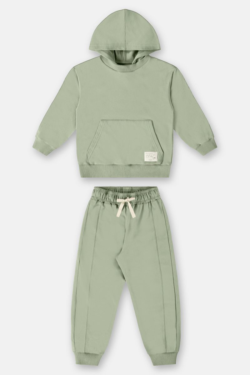 Conjunto-Blusao-e-Calca-Infantil-Unissex--Verde--Up-Baby