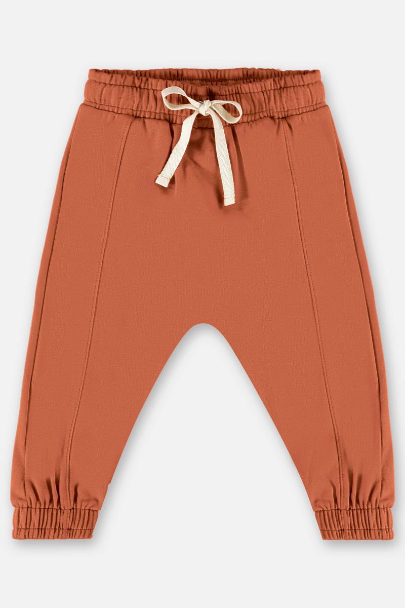 Conjunto-Blusao-e-Calca-Unissex-para-Bebe--Marrom--Up-Baby