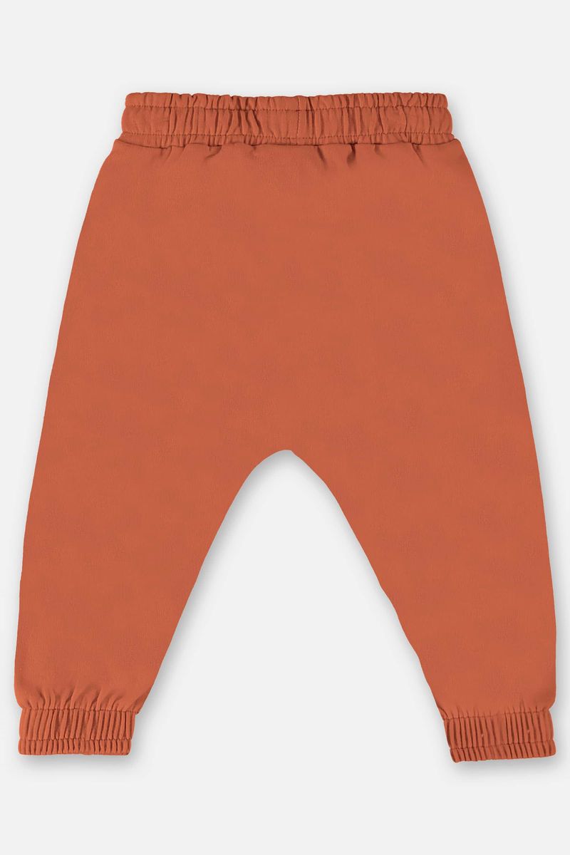 Conjunto-Blusao-e-Calca-Unissex-para-Bebe--Marrom--Up-Baby