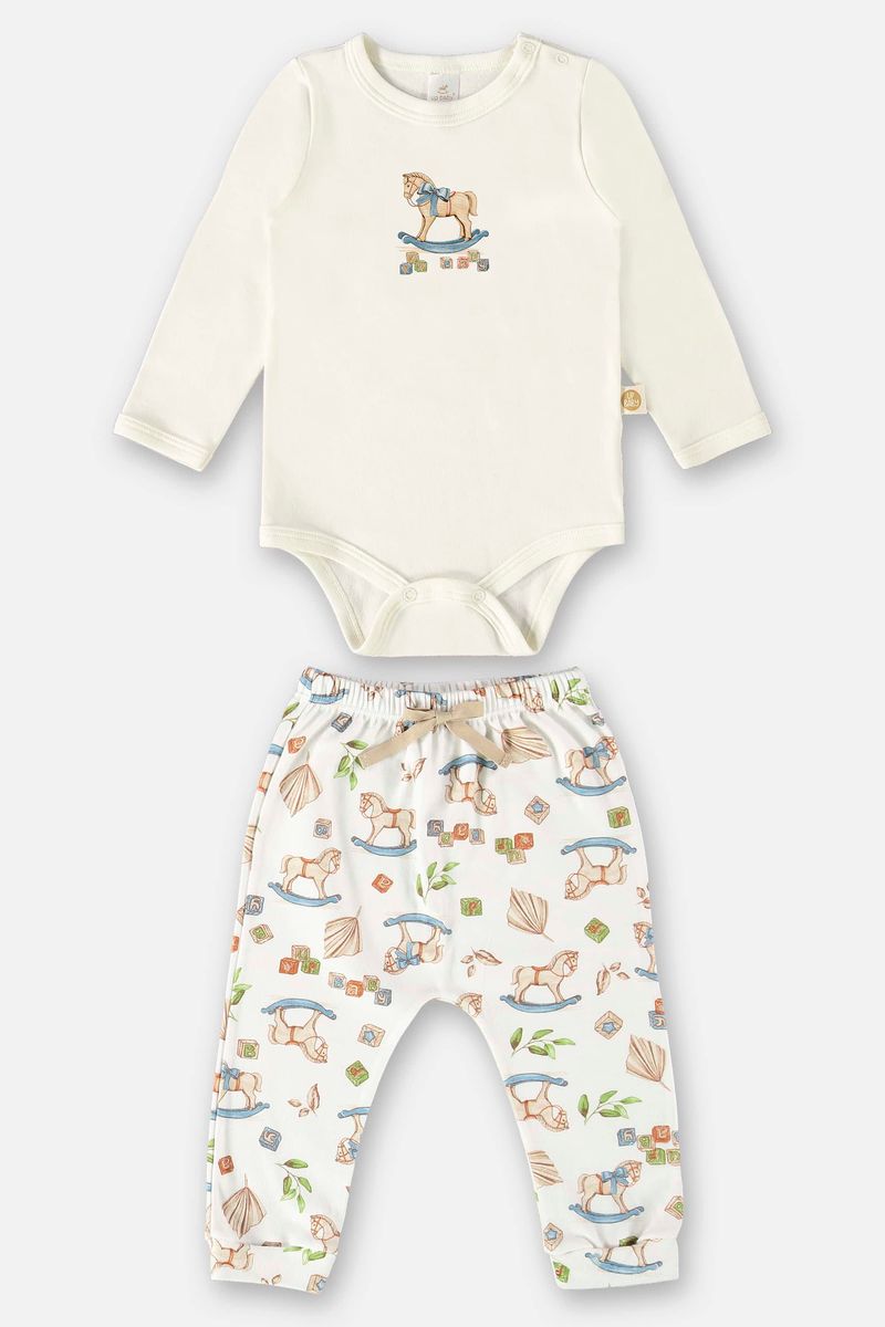 Babador-em-Suedine-Comfy-Unissex-para-Bebe--Off-White--Up-Baby