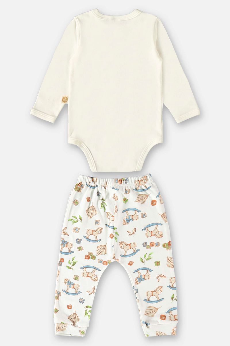 Babador-em-Suedine-Comfy-Unissex-para-Bebe--Off-White--Up-Baby