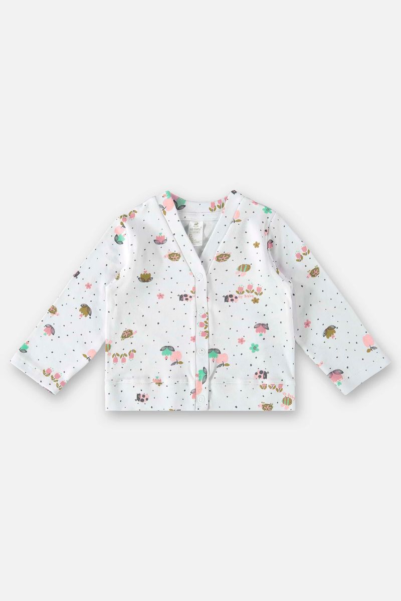 Cardigan-em-Suedine-para-Bebe-Menina--Branco--Up-Baby