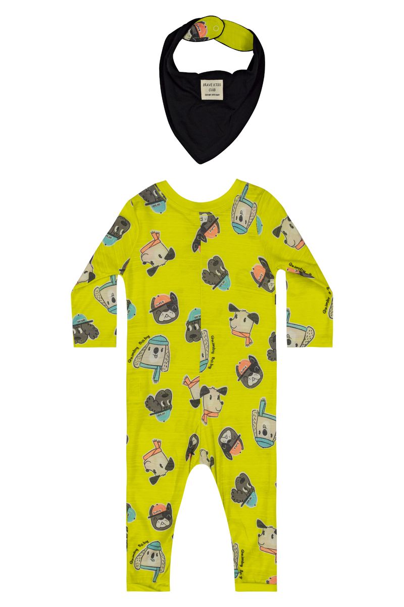 Macacao-e-Babador-em-Meia-Malha-para-Bebe-Menino--Azul-Marinho--Quimby