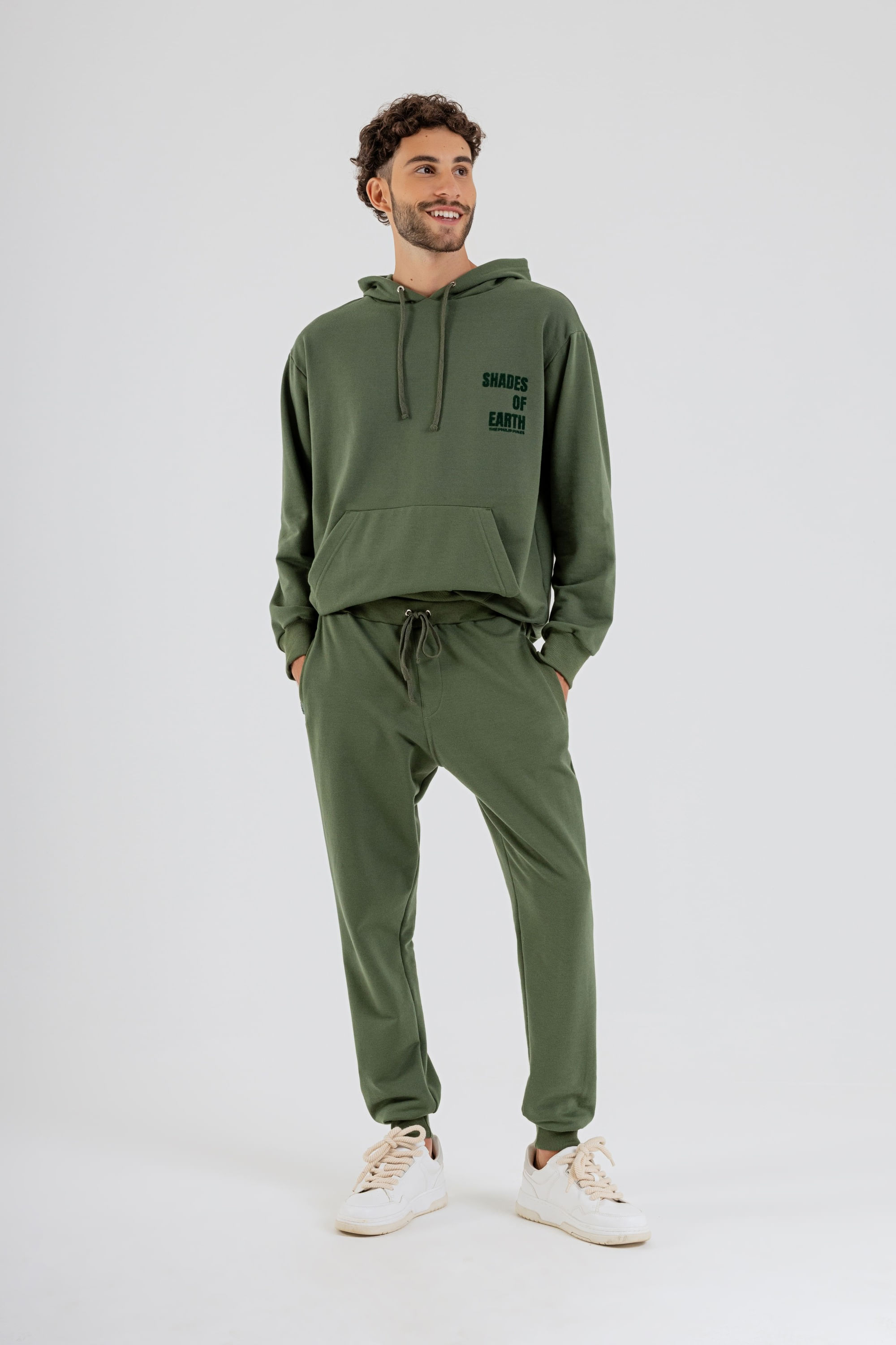 Calça Masculina em Moletom (Verde Escuro) The Philippines