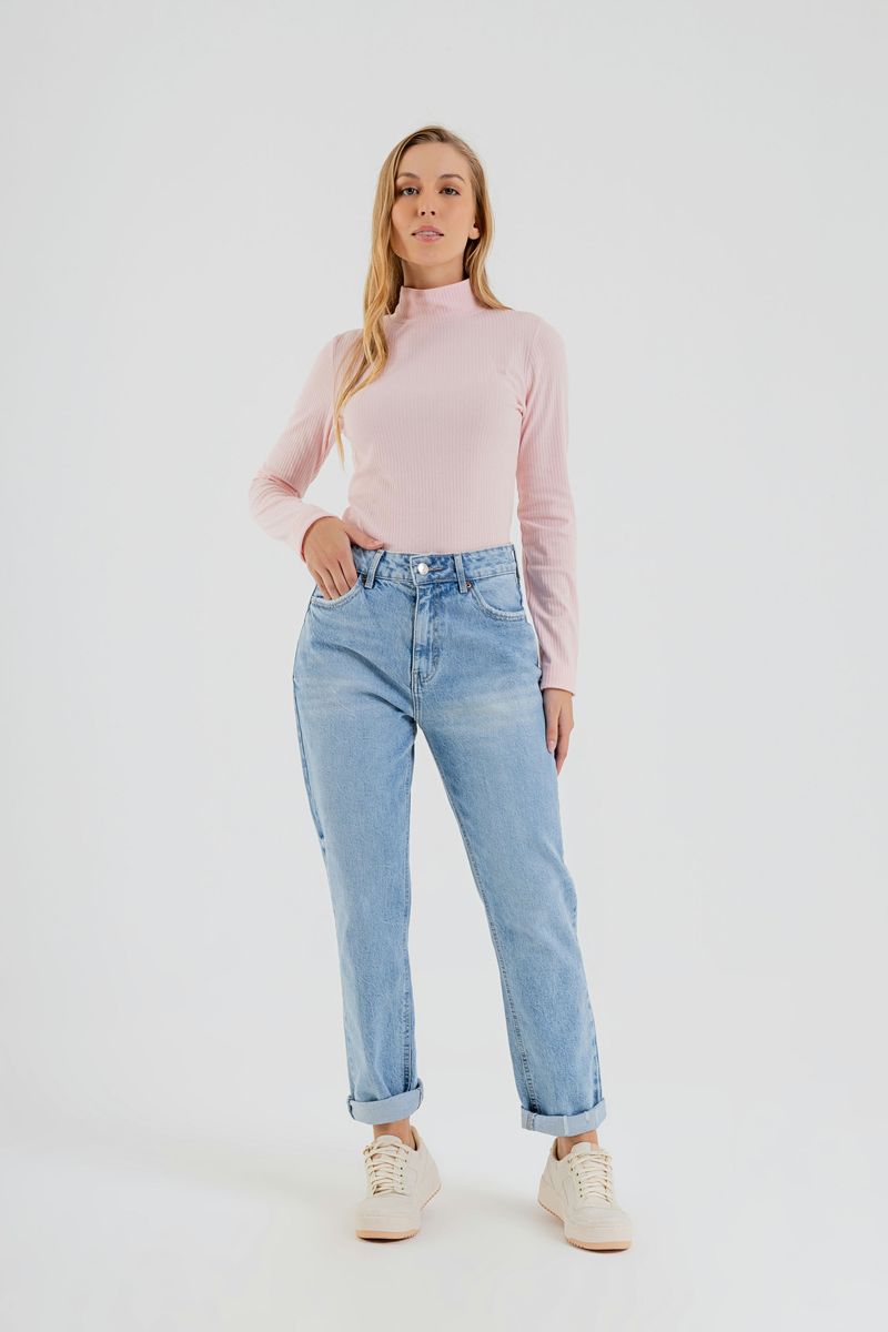 Blusa-Basica-Manga-Longa-Feminina-Adulto--Rosa--Just-Basic