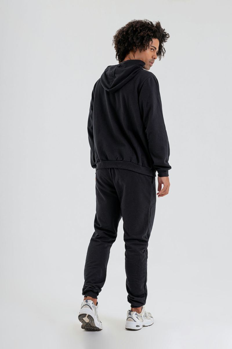 Calca-em-Moletom-Adulto-Masculino--Preto--Just-Basic