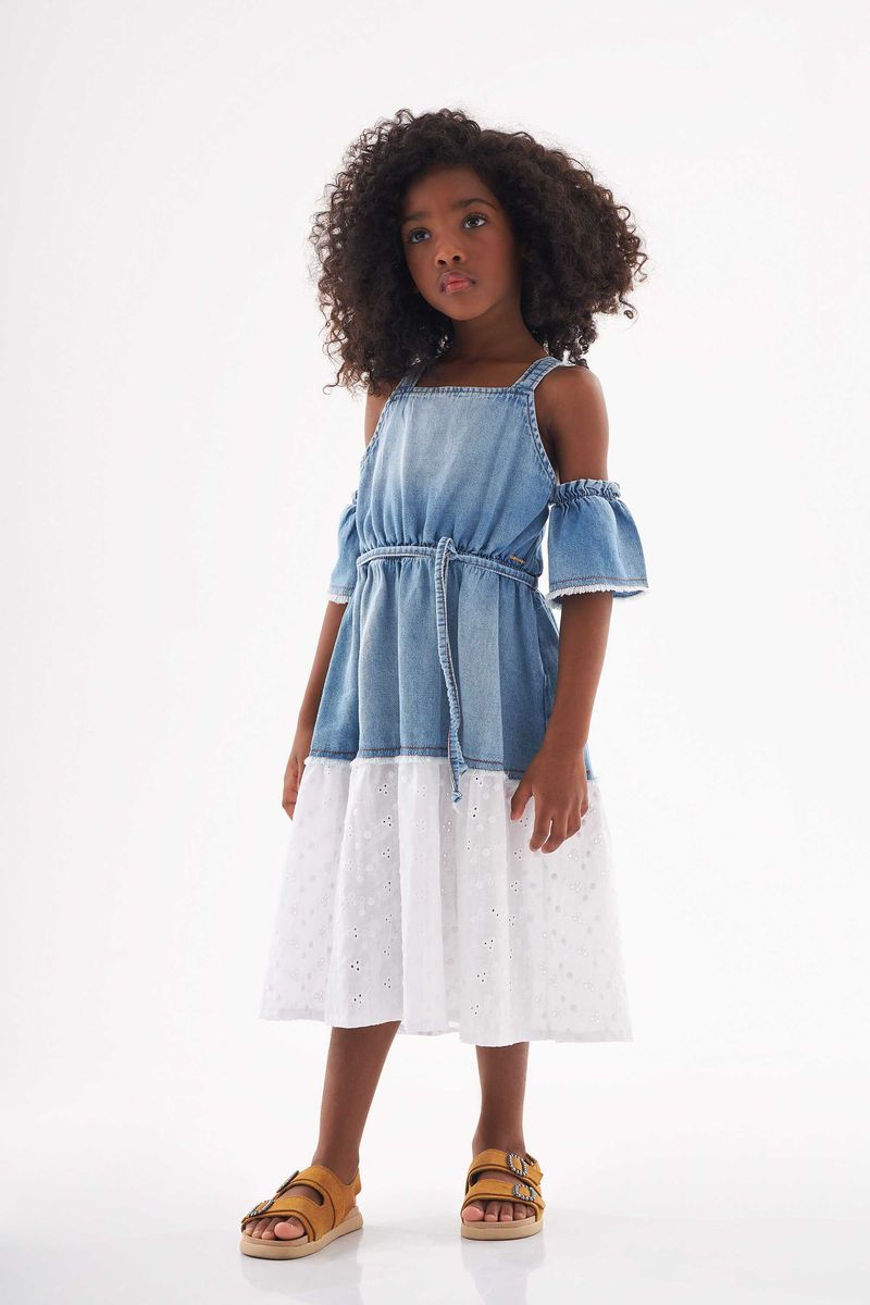 Vestido-Infantil-em-Jeans-e-Laise--Azul--Up-Baby