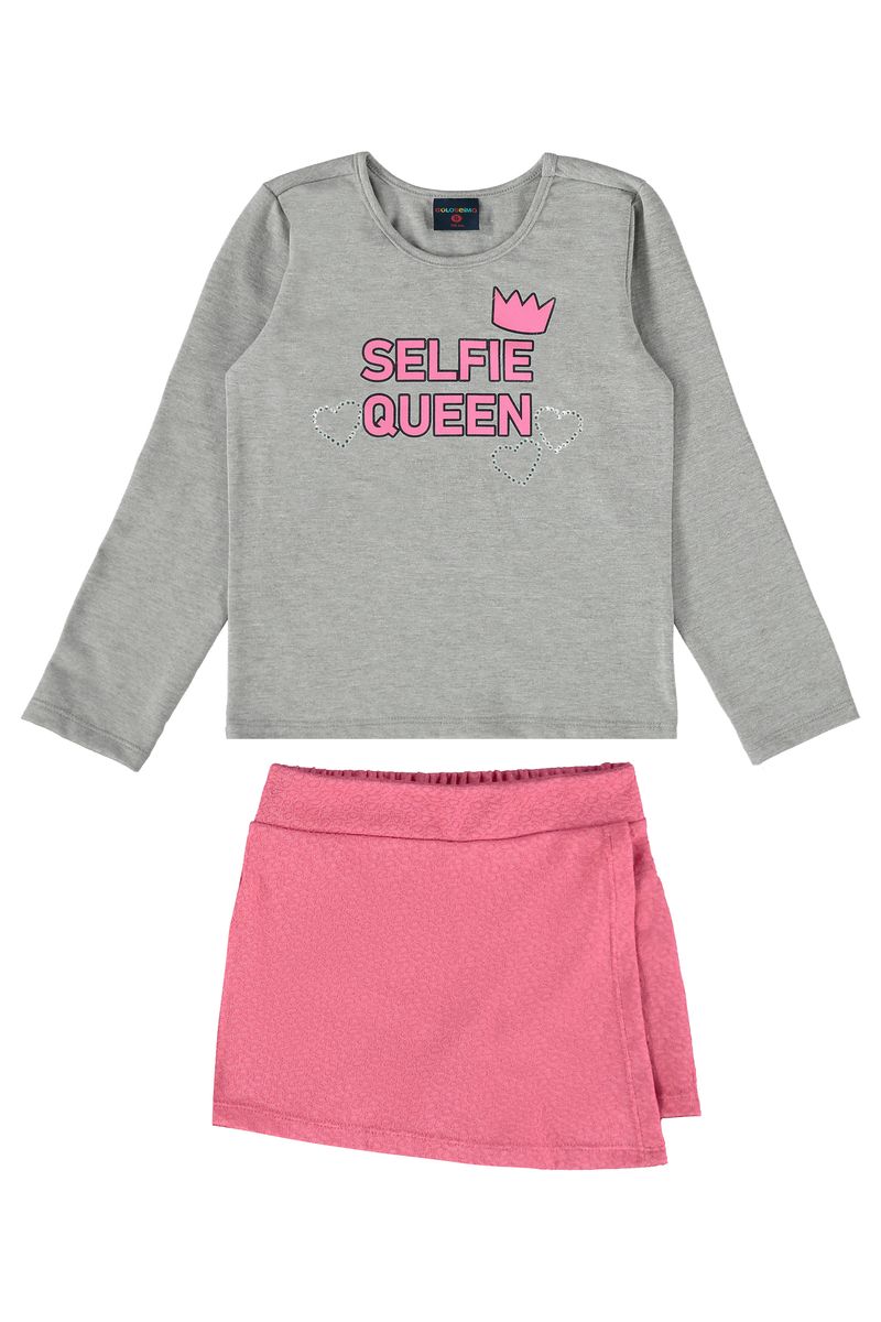 Conjunto-Blusa-e-Short-Saia-Infantil-para-Menina