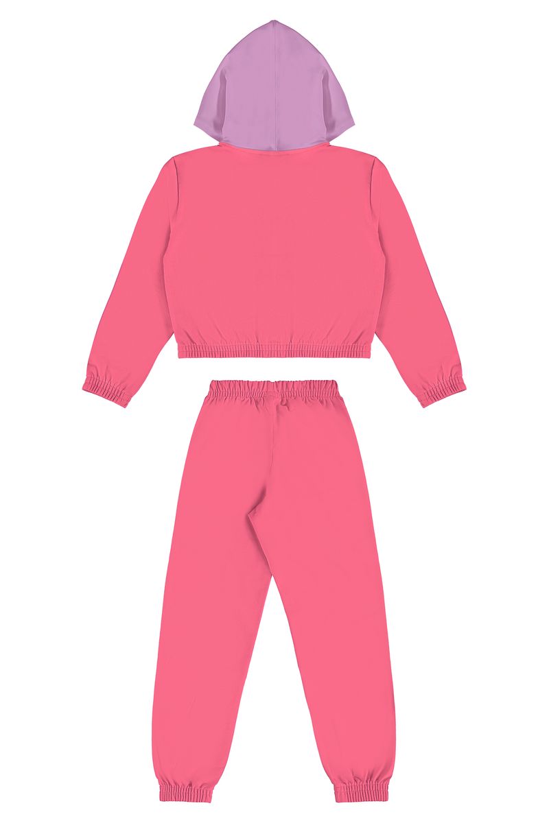 Conjunto-Jaqueta-Cropped-e-Calca-Infantil-Menina--Rosa-Pink--Guloseima