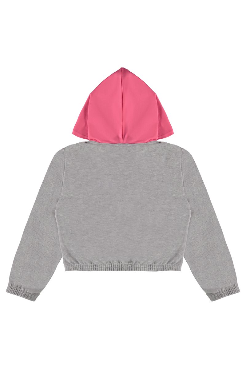 Conjunto-Jaqueta-Cropped-e-Calca-Infantil-Menina--Cinza--Guloseima