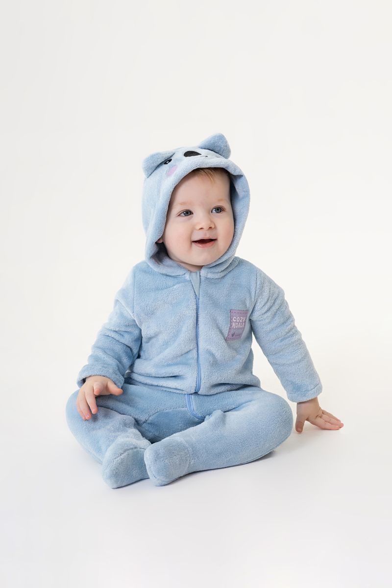 Up-Baby---Macacao-Soft-de-Coalas-Unissex-para-Bebe-em-Pelo-Sintetico-Azul-claro