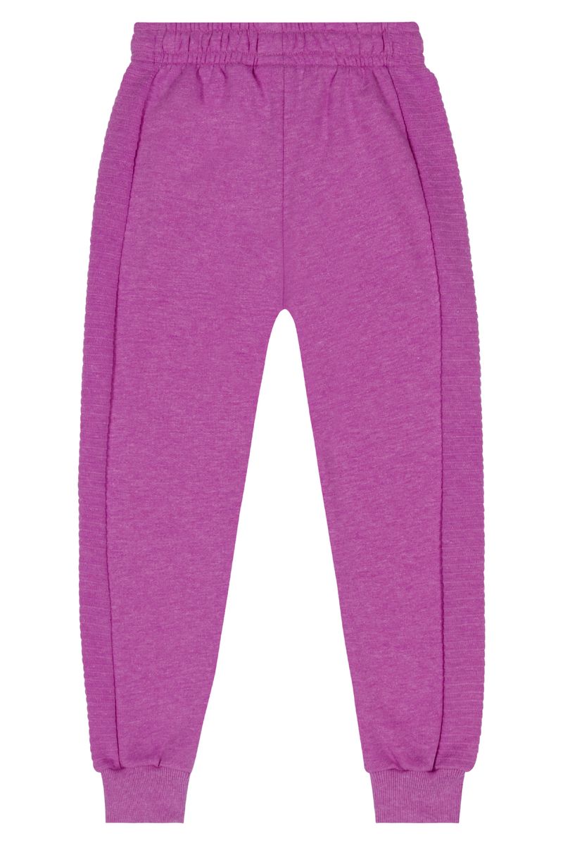 Calca-Basica-Infantil-Unissex-em-Moletom--Roxo--Quimby