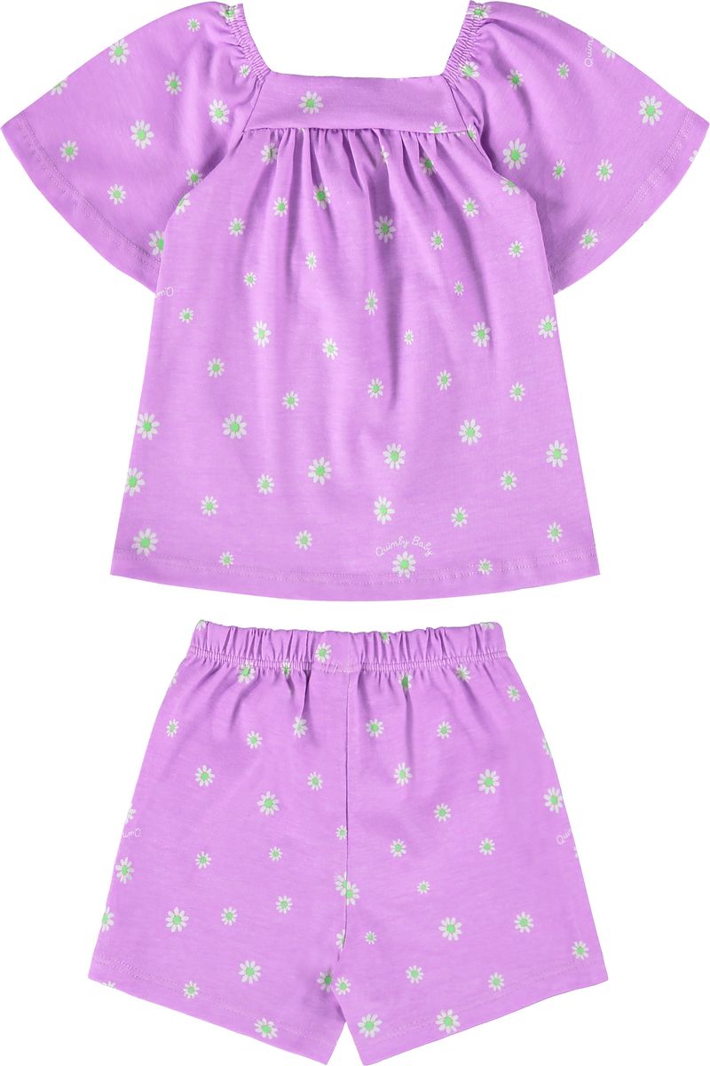 Conjunto-para-Bebe-Menina-com-Bata-e-Shorts