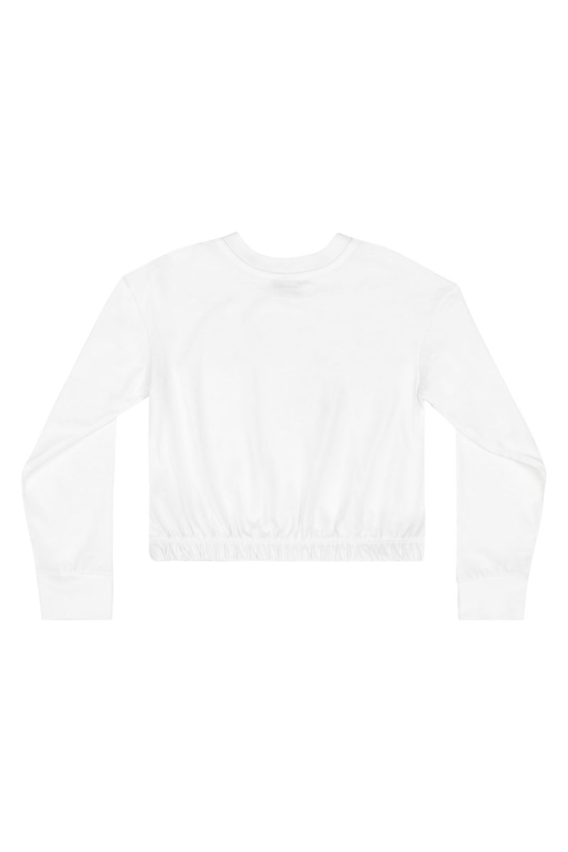 Cropped-em-meia-malha-Infantil-Menina--Branco--Quimby