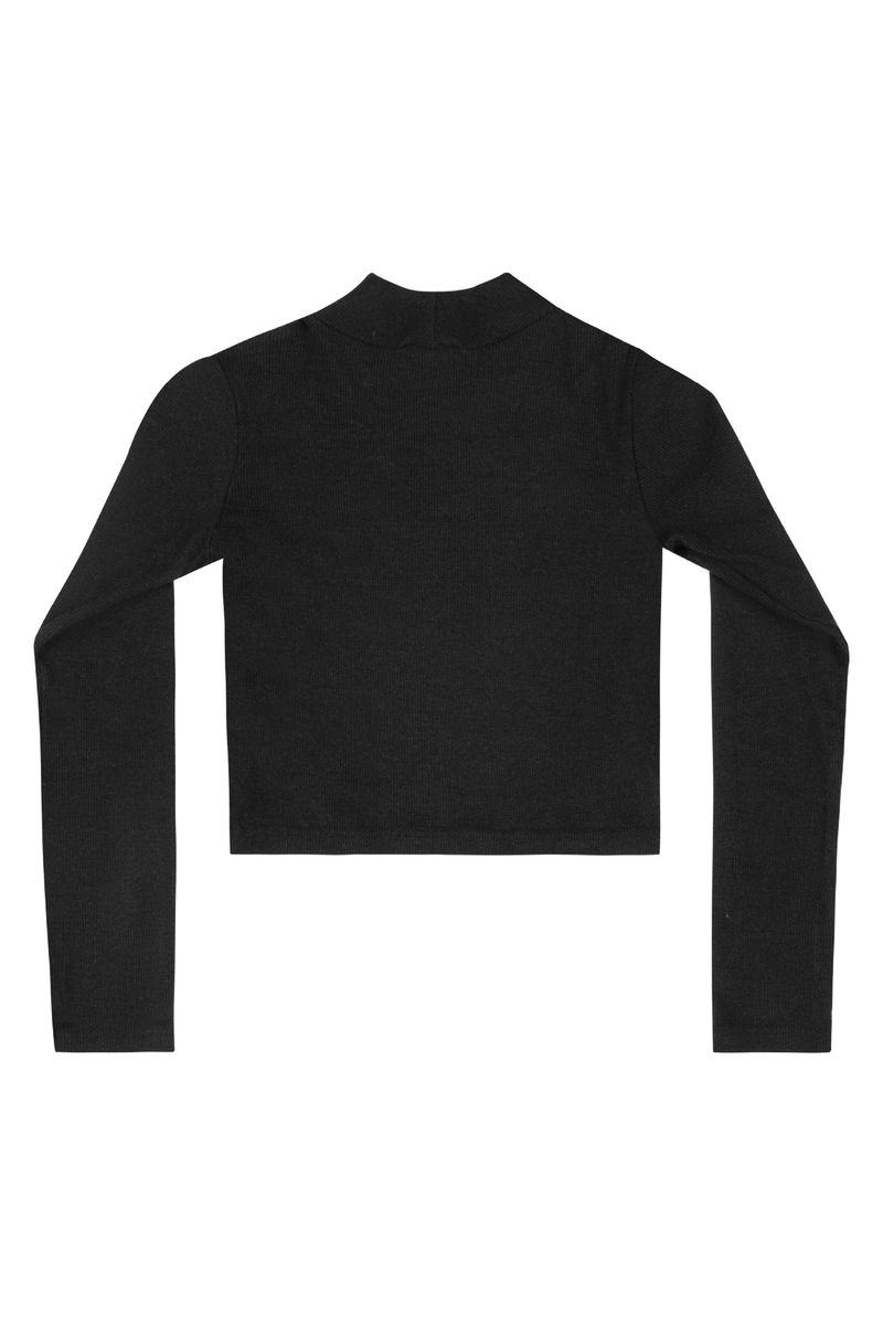 Cropped-em-Ribana-Infantil-para-Meninas--Preto--Quimby