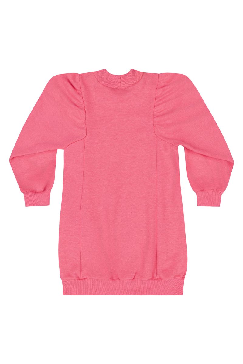 Vestido-em-Moletom-Infantil--Rosa--Quimby