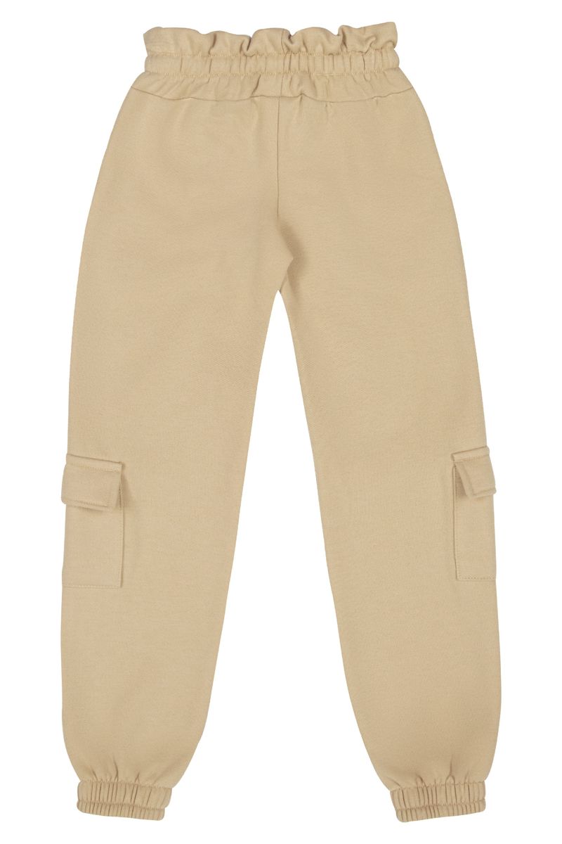Calca-Jogger-Cargo-Infantil-Menina--Bege--Quimby