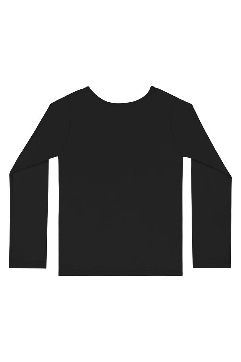 Blusa-em-Cotton-Infantil-Menina--Preto--Quimby