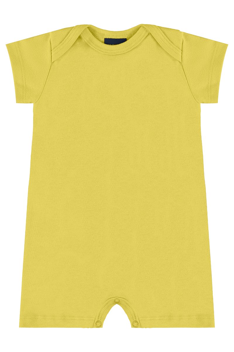 Macaquinho-em-Suedine-Unissex-para-Bebe--Amarelo--Guloseima