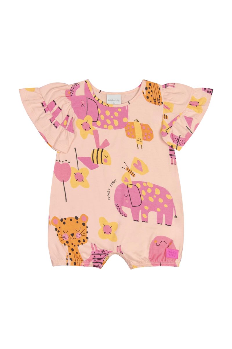 Banho-de-Sol-em-Cotton-para-Bebe-Menina--Rosa--Quimby