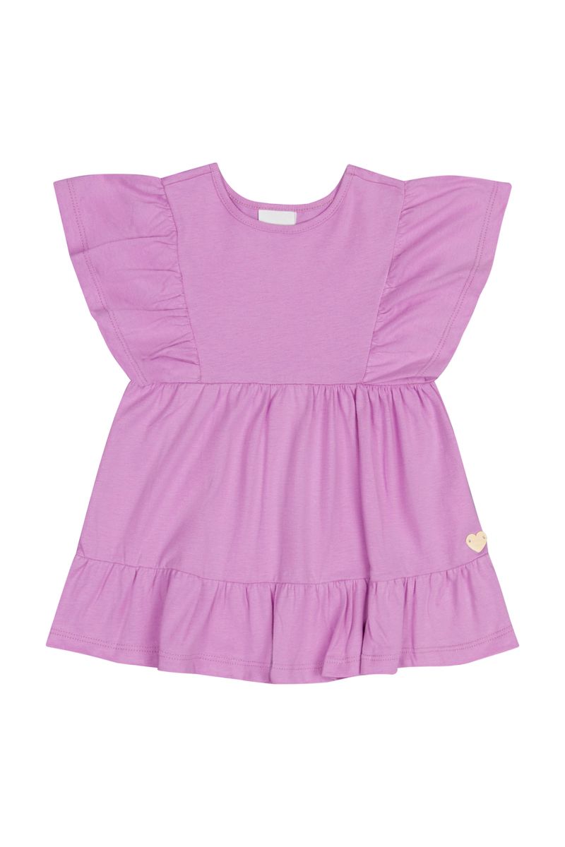 Vestido-em-Meia-Malha-para-Bebe-Menina--Roxo--Quimby