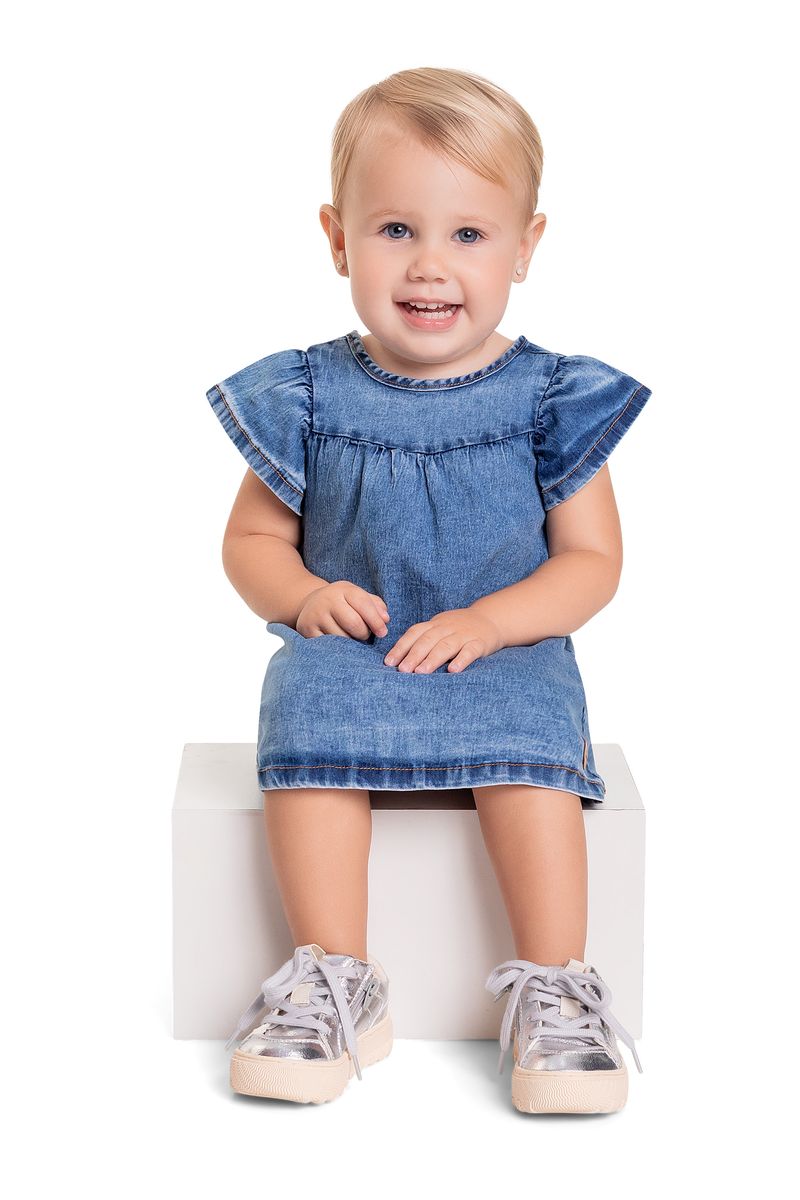 Vestido-em-Jeans-para-Bebe-Menina--Azul--Quimby