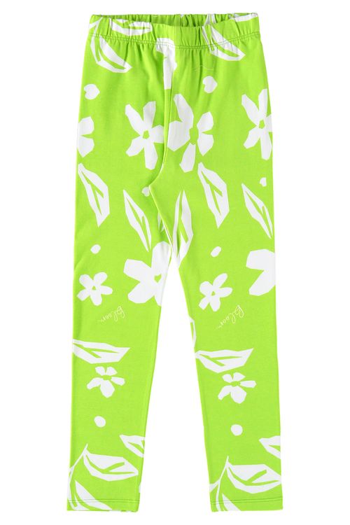Legging em Cotton para Menina (Verde) Bee Loop