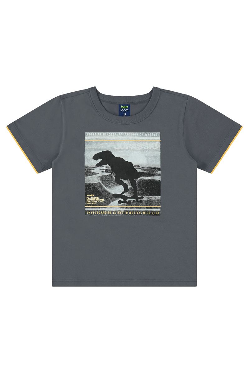Camiseta-Infantil-em-Meia-Malha-para-Menino