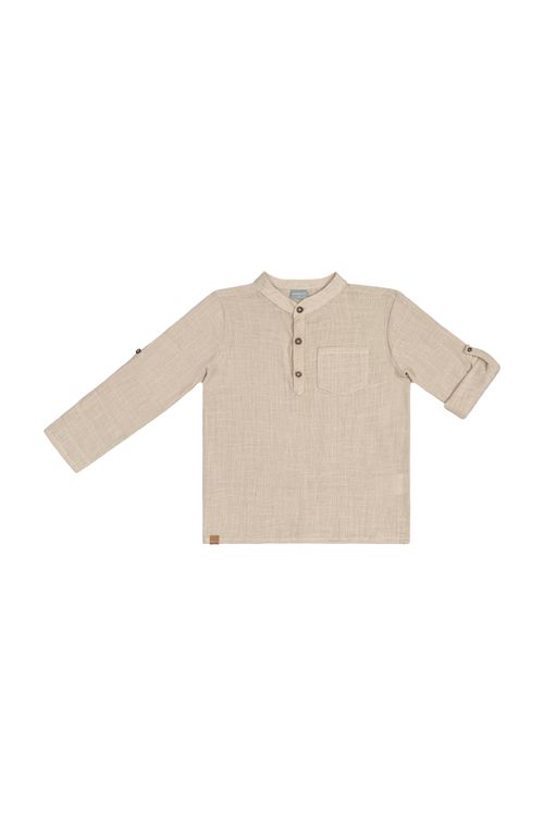 Bata Infantil em Algodão para Menino (Bege) Quimby