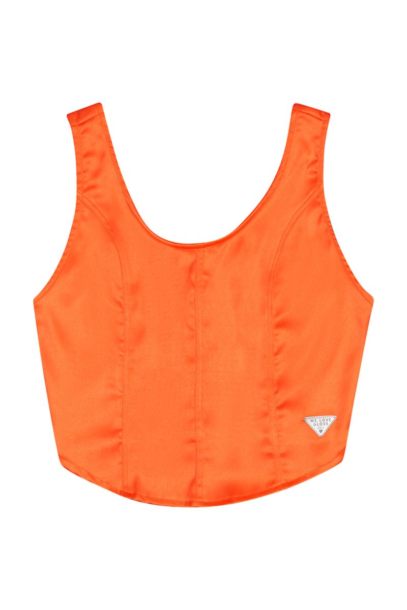 Top-Cropped-em-Alfaiataria-Juvenil--Laranja--Gloss