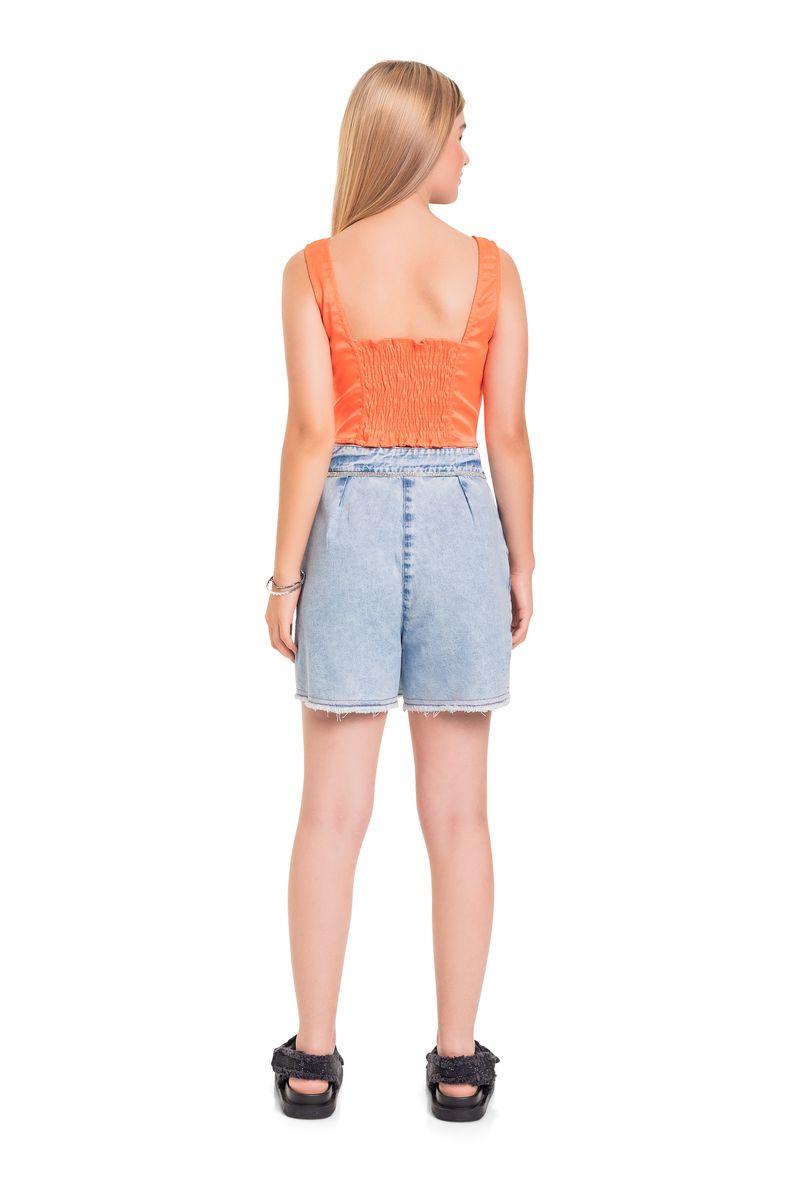 Top-Cropped-em-Alfaiataria-Juvenil--Laranja--Gloss