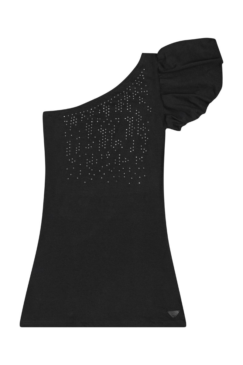 Vestido-em-Molecotton-Juvenil--Preto--Gloss