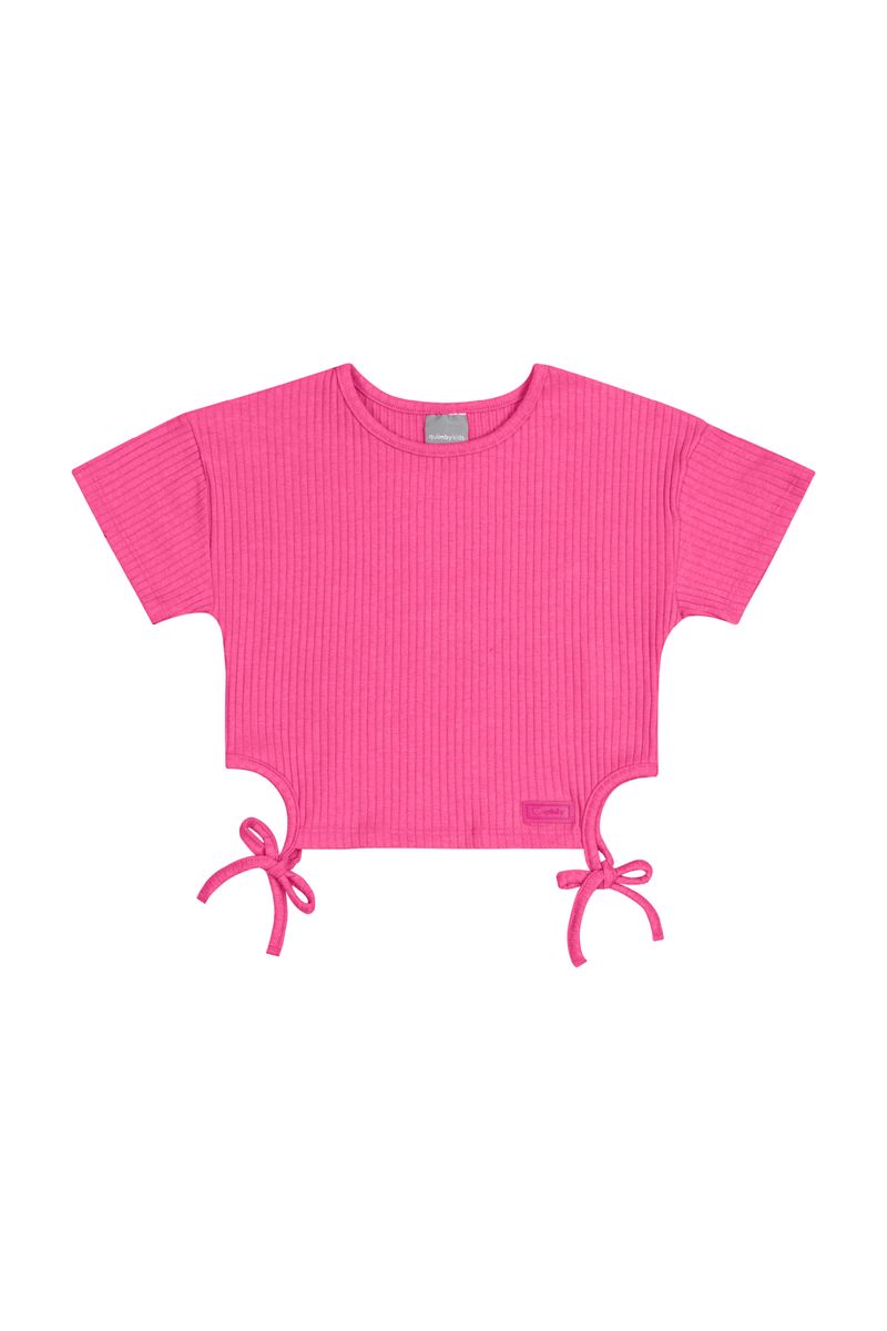 Cropped-Infantil-em-Ribana-Canelada-para-Menina--Rosa--Quimby