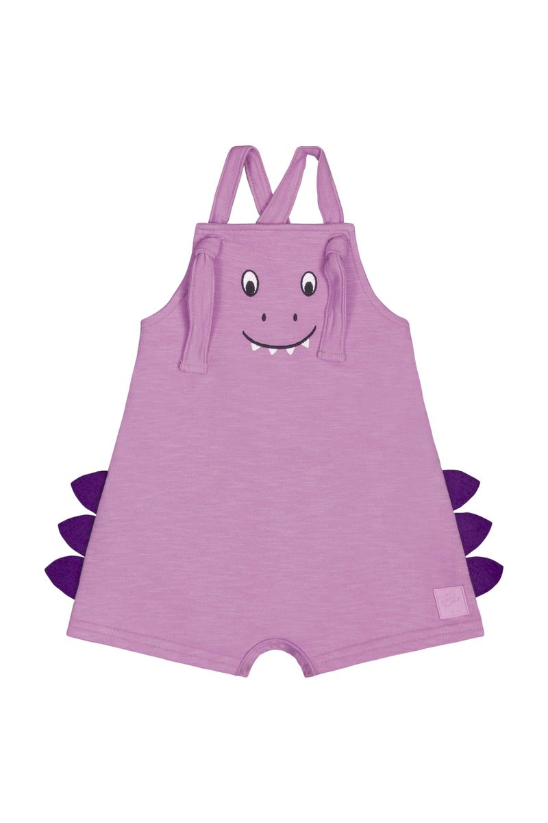 Jardineira-Unissex-em-Moletinho-para-Bebe--Roxo--Quimby