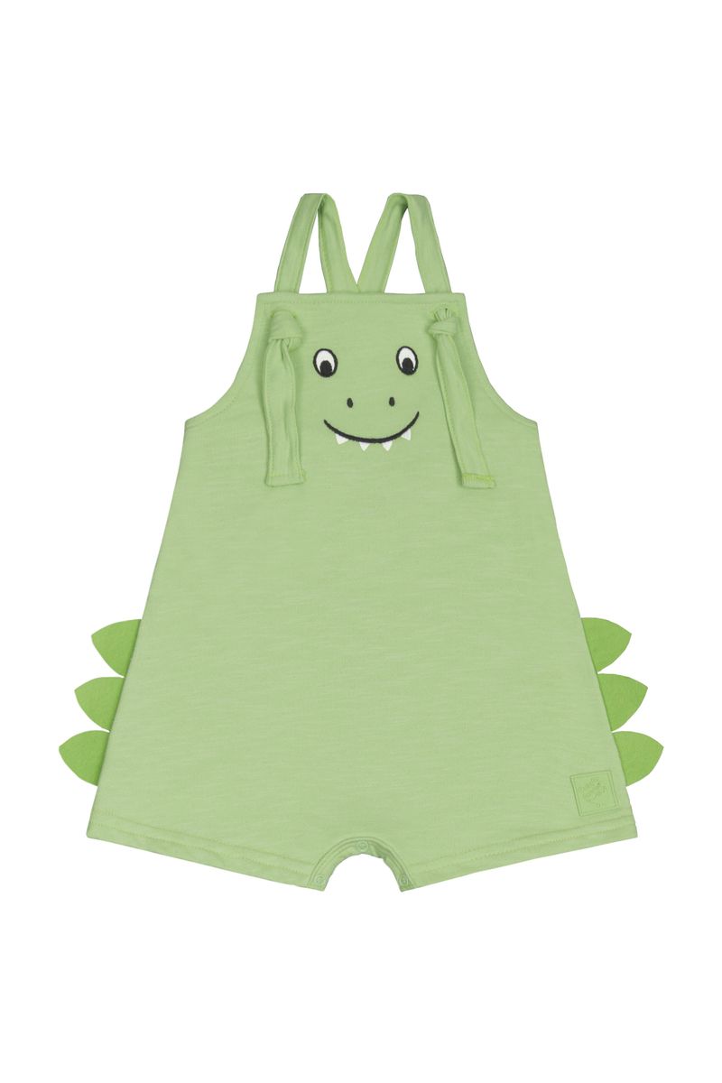 Jardineira-Unissex-em-Moletinho-para-Bebe--Verde--Quimby