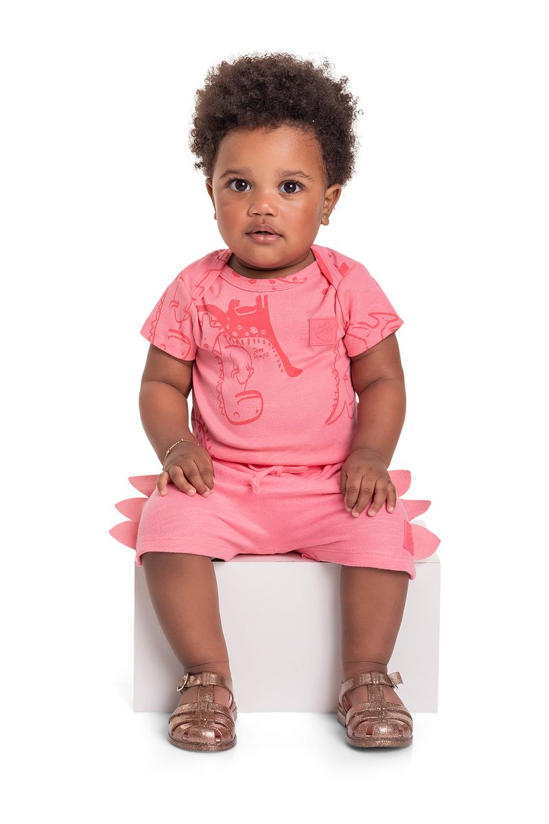 Short-Unissex-em-Moletinho-para-Bebe--Rosa--Quimby