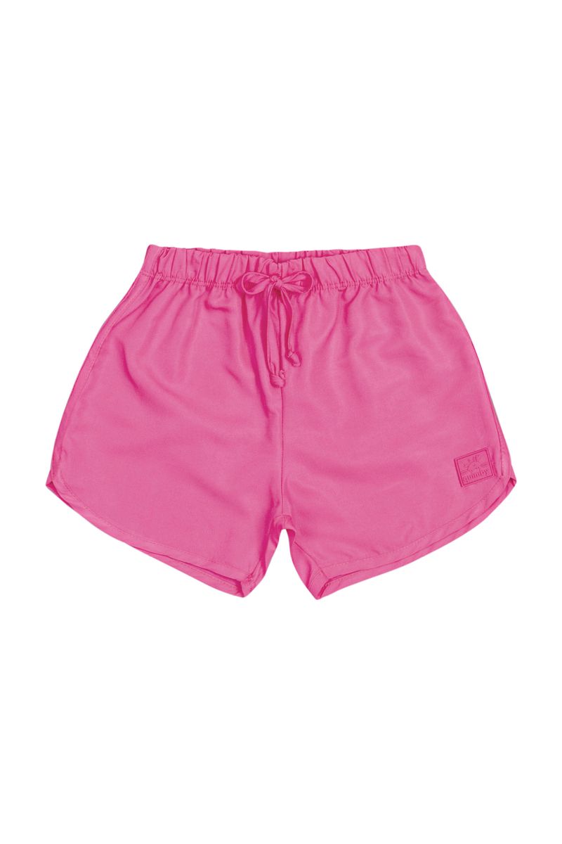 Short-Infantil-em-Microfibra-para-Menina--Rosa--Quimby