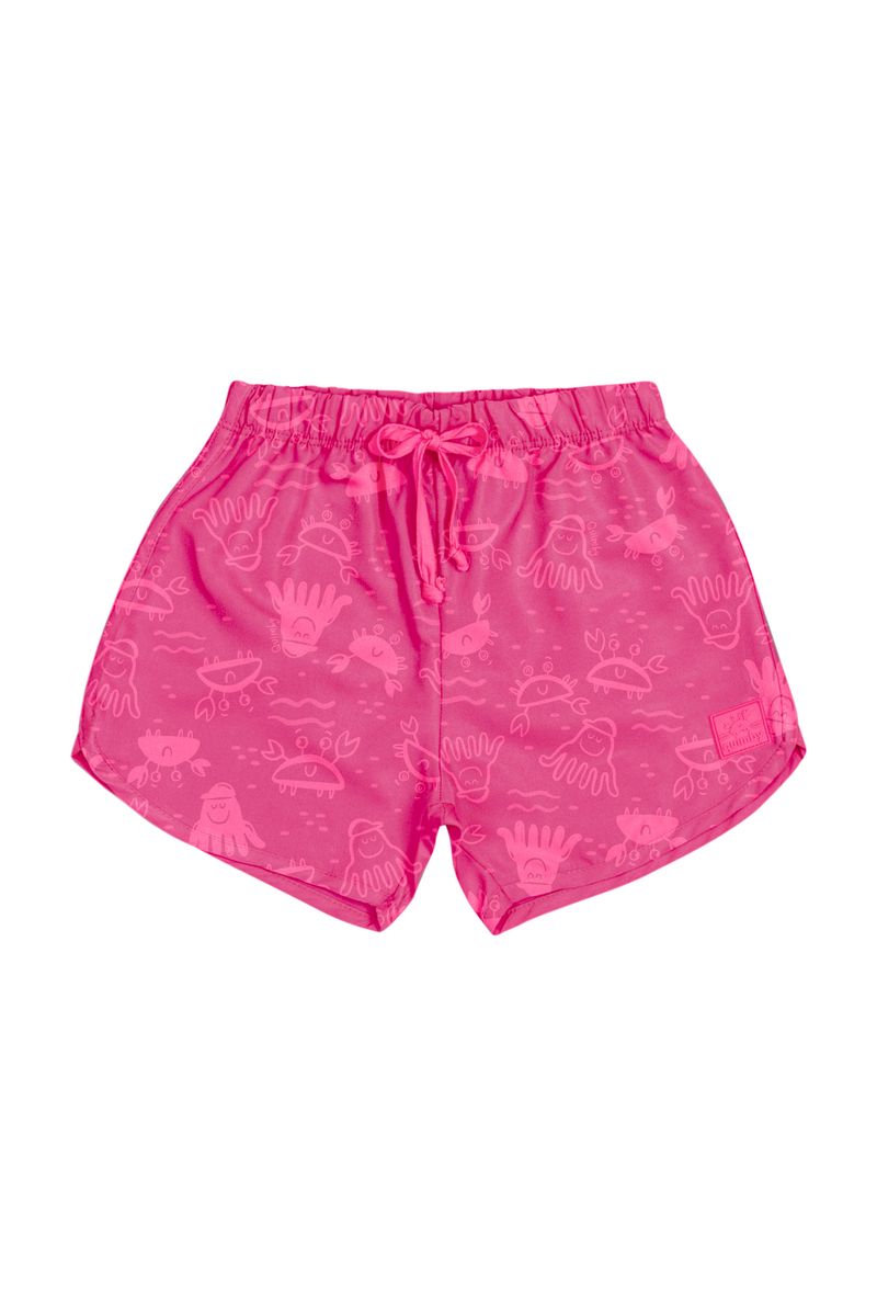 Short-Infantil-em-Microfibra-para-Menina--Rosa--Quimby