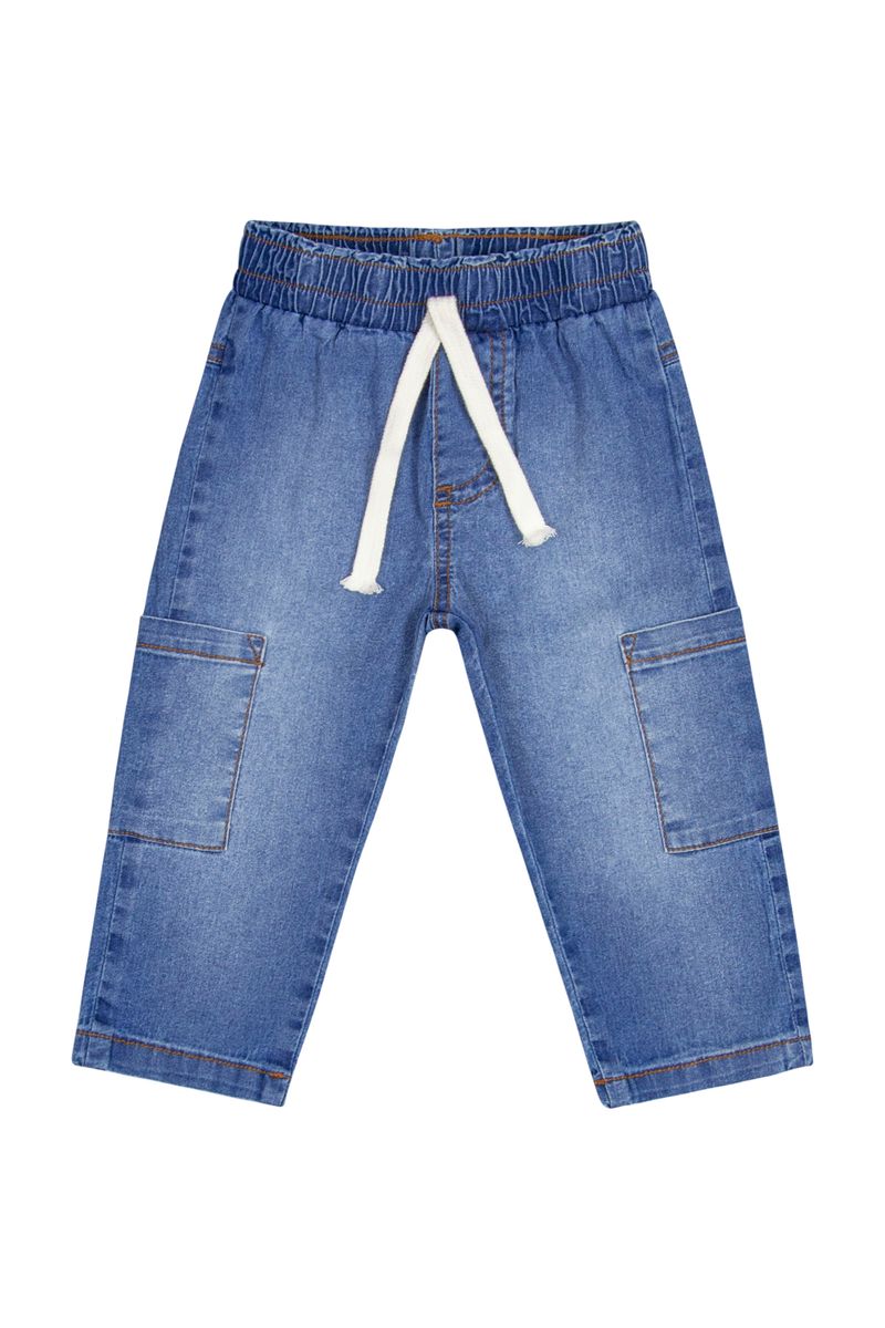 Calca-Jeans-para-Bebe-Menino--Azul--Quimby