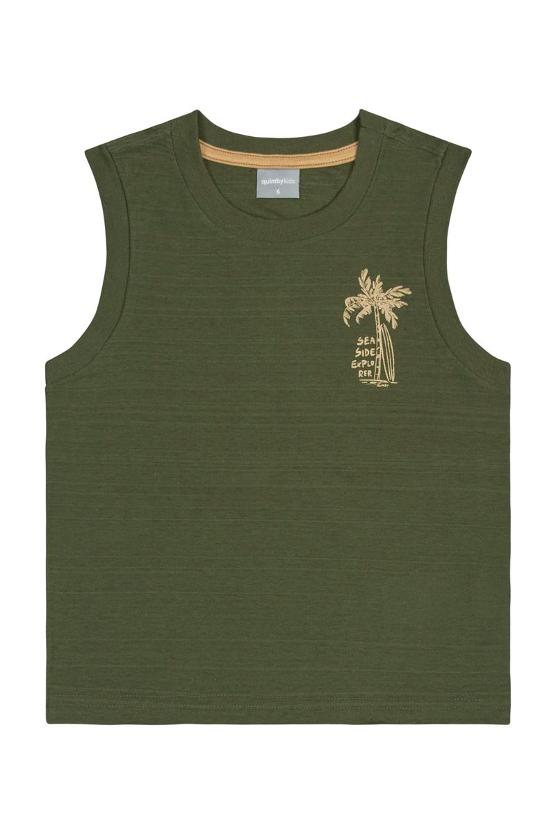 Regata-Infantil-em-Malha-Flame-para-Menino--Verde--Quimby
