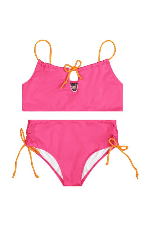 Biquíni em Malha UV FPS +50 Juvenil (Rosa) Gloss