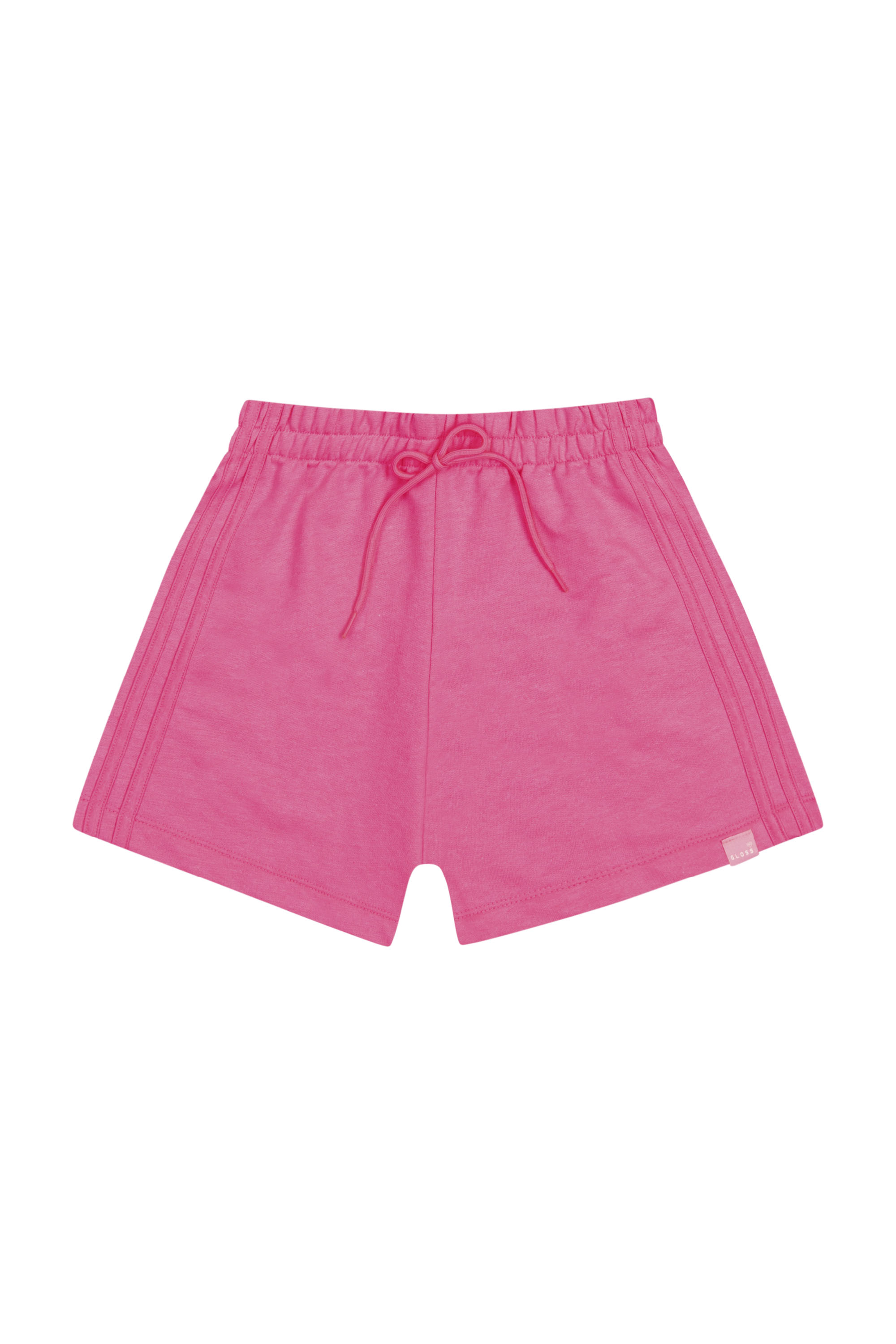 Short Básico em Moletom Juvenil (Rosa) Gloss