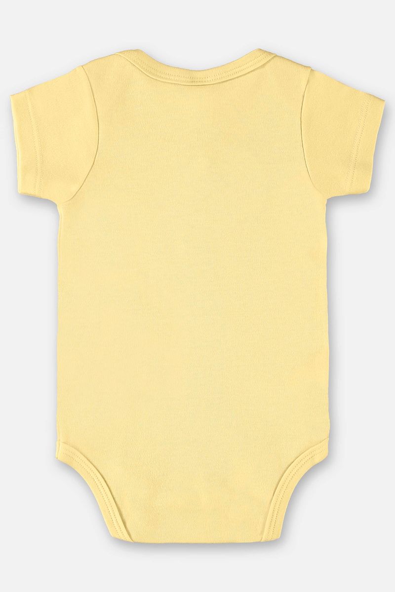 Body-Manga-Curta-em-Suedine-Unissex-para-Bebe--Amarelo--Up-Baby