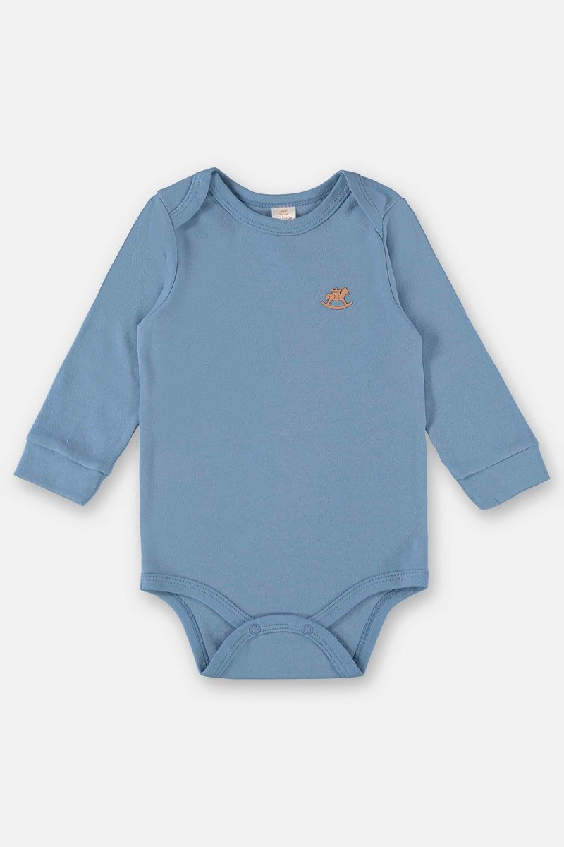 Body-Manga-Longa-em-Suedine-Unissex-para-Bebe--Azul--Up-Baby