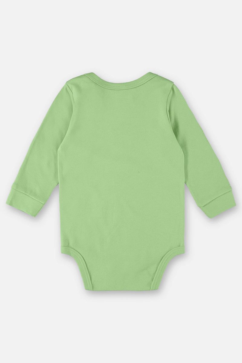 Body-Manga-Longa-em-Suedine-Unissex-para-Bebe--Verde--Up-Baby