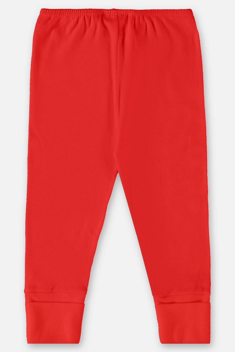 Calca-Basica-em-Suedine-Unissex-para-Bebe--Vermelho--Up-Baby