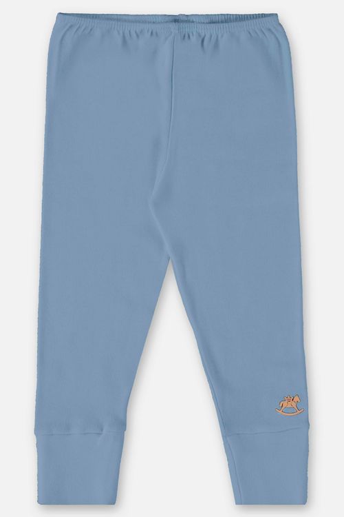 Calça Básica em Suedine Unissex para Bebê (Azul) Up Baby